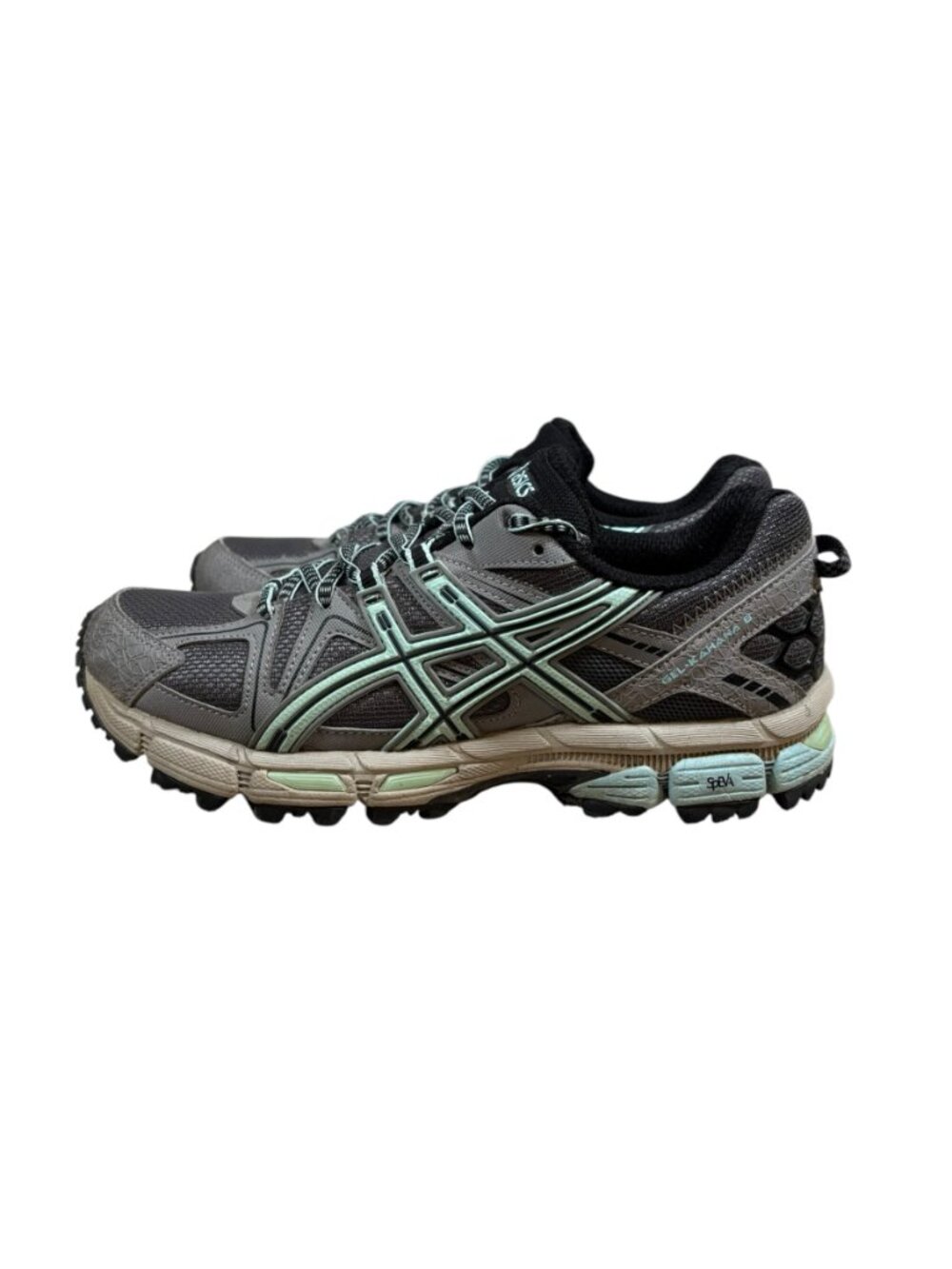 Asics Gel-Kahana 8 Trail Running Shoes in Grey/Blue Sneakers